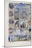 Les Très Riches Heures du duc de Berry-null-Mounted Giclee Print