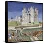 Les Très Riches Heures du duc de Berry-null-Framed Stretched Canvas