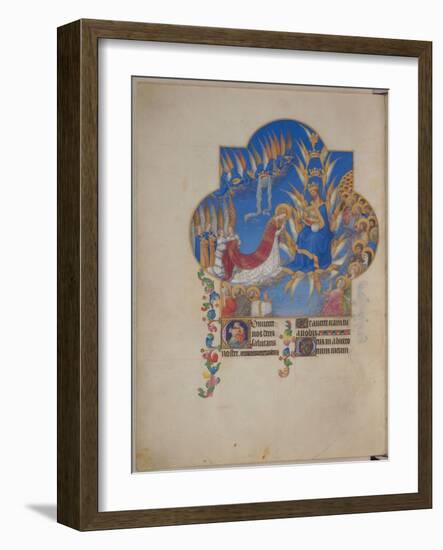 Les Très Riches Heures du duc de Berry-null-Framed Giclee Print