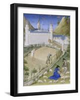 Les Très Riches Heures du duc de Berry-null-Framed Giclee Print