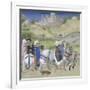 Les Très Riches Heures du duc de Berry-null-Framed Giclee Print