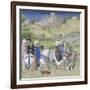 Les Très Riches Heures du duc de Berry-null-Framed Giclee Print