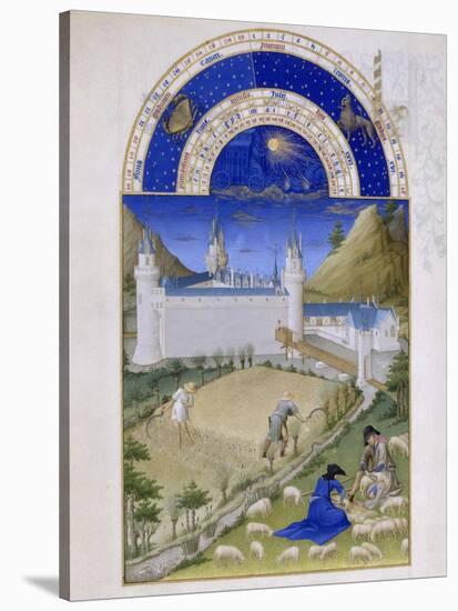 Les Très Riches Heures du duc de Berry-null-Stretched Canvas