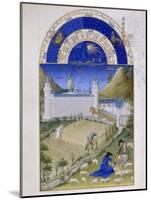 Les Très Riches Heures du duc de Berry-null-Mounted Giclee Print