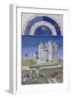 Les Très Riches Heures du duc de Berry-null-Framed Giclee Print