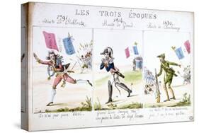 Les Trois Epoques, Revolution of 1830, Paris-null-Stretched Canvas