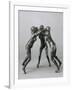 Les trois faunesses-Auguste Rodin-Framed Giclee Print