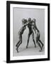 Les trois faunesses-Auguste Rodin-Framed Giclee Print