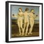 Les trois Grâces-Raffaello Sanzio-Framed Giclee Print