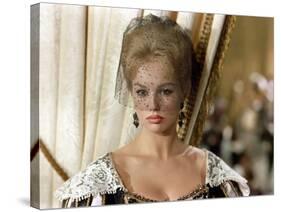 LES TROIS MOUSQUETAIRES, 1961 directed by BERNARD BORDERIE Mylene Demongeot (photo)-null-Stretched Canvas