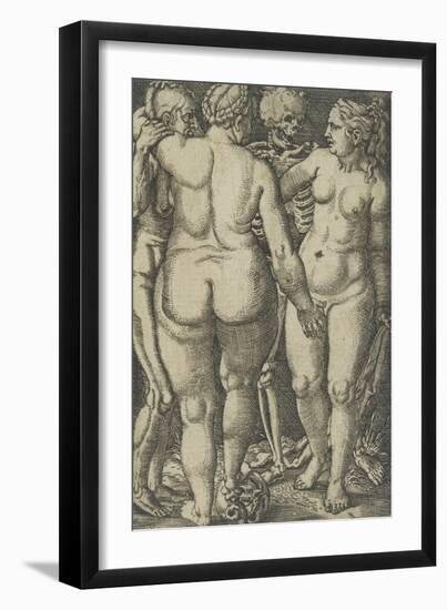 Les trois sorcières-Barthel Beham-Framed Giclee Print