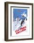 Les Trois Vallees - Dave Thompson Contemporary Travel Print-Dave Thompson-Framed Giclee Print