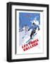 Les Trois Vallees - Dave Thompson Contemporary Travel Print-Dave Thompson-Framed Giclee Print