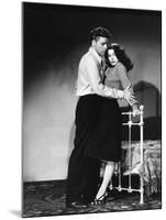 Les tueurs The killers A Man Alone by Robert Siodmak with Burt Lancaster and Ava Gardner, 1946 (d'a-null-Mounted Photo