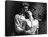 Les tueurs The killers A Man Alone by Robert Siodmak with Burt Lancaster, Ava Gardner, 1946 (d'apre-null-Framed Stretched Canvas