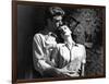 Les tueurs The killers A Man Alone by Robert Siodmak with Burt Lancaster, Ava Gardner, 1946 (d'apre-null-Framed Photo