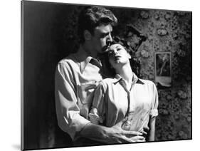 Les tueurs The killers A Man Alone by Robert Siodmak with Burt Lancaster, Ava Gardner, 1946 (d'apre-null-Mounted Photo