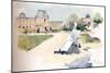 'Les Tuileries', 1915-Eugene Bejot-Mounted Giclee Print