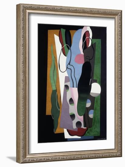 Les Tulipes, 1928-Georges Valmier-Framed Giclee Print