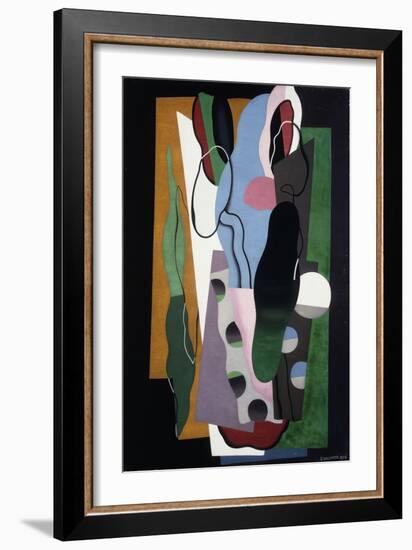 Les Tulipes, 1928-Georges Valmier-Framed Giclee Print