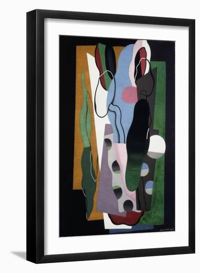 Les Tulipes, 1928-Georges Valmier-Framed Giclee Print