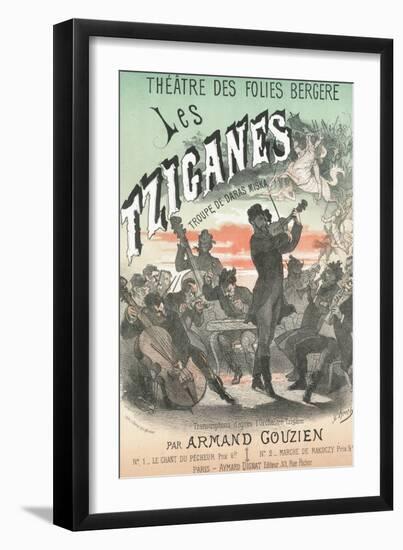 Les Tziganes-null-Framed Giclee Print