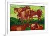 Les Vaches by Van Gogh-Vincent van Gogh-Framed Art Print