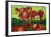 Les Vaches-Vincent van Gogh-Framed Art Print