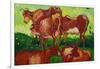 Les Vaches-Vincent van Gogh-Framed Art Print