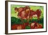 Les Vaches-Vincent van Gogh-Framed Art Print