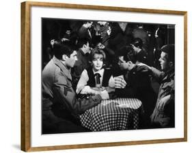 Les Vainqueurs THE VICTORS by Carl Foreman with George Hamilton,Romy Schneider and George Peppard, -null-Framed Photo