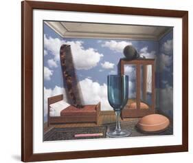 Les Valeurs Personnelles-Rene Magritte-Framed Art Print