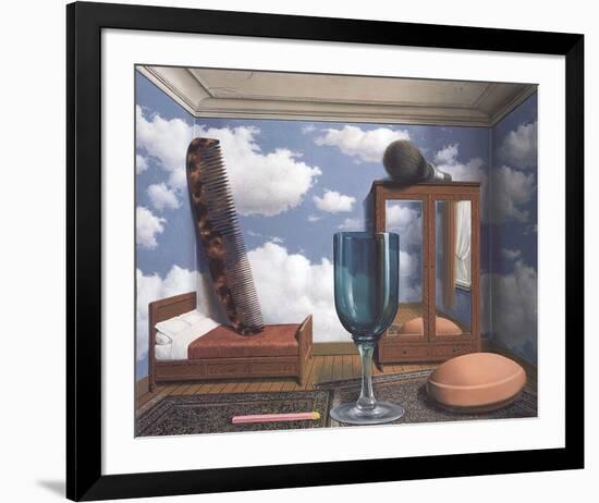 Les Valeurs Personnelles-Rene Magritte-Framed Art Print