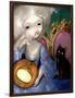 Les Vampires: Lanterne-Citrouille-Jasmine Becket-Griffith-Framed Art Print