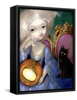 Les Vampires: Lanterne-Citrouille-Jasmine Becket-Griffith-Framed Stretched Canvas