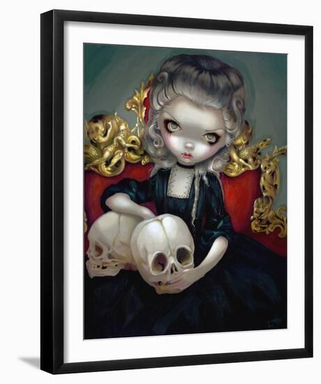 Les Vampires Les Cranes-Jasmine Becket-Griffith-Framed Art Print