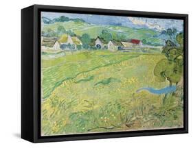 Les Vessenots a Auvers-Vincent van Gogh-Framed Stretched Canvas