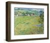 “Les Vessenots” in Auver, 1890-Vincent van Gogh-Framed Art Print