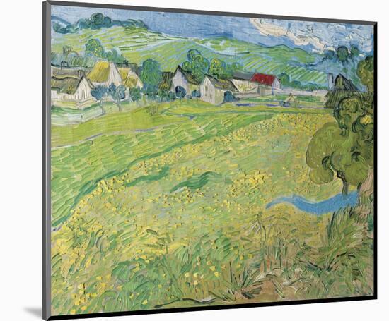 “Les Vessenots” in Auver, 1890-Vincent van Gogh-Mounted Art Print