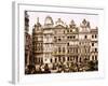 Les Vielles Maisons De La Grande Place, Bruxelles-null-Framed Giclee Print