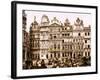 Les Vielles Maisons De La Grande Place, Bruxelles-null-Framed Giclee Print