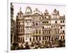 Les Vielles Maisons De La Grande Place, Bruxelles-null-Framed Giclee Print