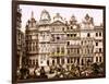 Les Vielles Maisons De La Grande Place, Bruxelles-null-Framed Giclee Print