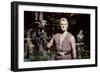 Les Vikings by Richard Fleischer with Kirk Douglas en, 1958 (photo)-null-Framed Photo