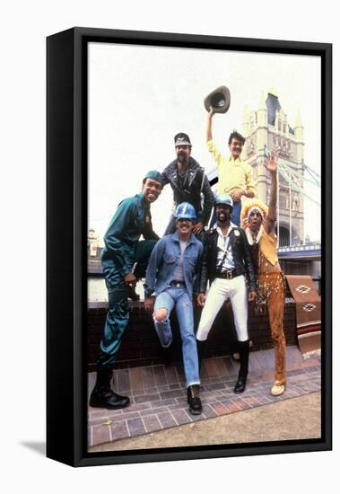 Les Village People in London on August 1St, 1980-null-Framed Stretched Canvas