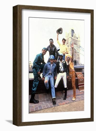 Les Village People in London on August 1St, 1980-null-Framed Photo