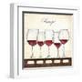 Les Vins Rouges-Andrea Laliberte-Framed Art Print