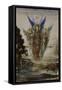 Les Voix du soir-Gustave Moreau-Framed Stretched Canvas