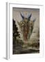 Les Voix du soir-Gustave Moreau-Framed Giclee Print