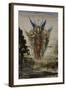 Les Voix du soir-Gustave Moreau-Framed Giclee Print